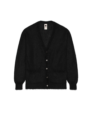 vowels Mohair Cardigan in Black. Size 2. Also in 1, 3.