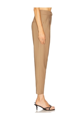Veronica Beard Wisteria Pant in Brown. Size 4. Also in 6, 8, 10.