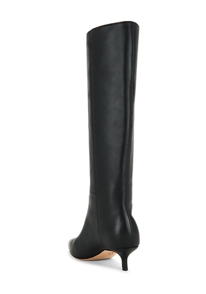 Veronica Beard Lisa 45 Tall Shaft Boot in Black. Size 7. Also in 6.5, 7.5.