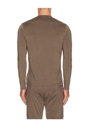 Whitespace Graphene Crew Neck T-Shirt in Grey. Size M. Also in S, L, XL/1X.