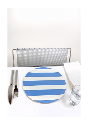 Xenia Taler Dinner Plates Set Of 4 in Blue.