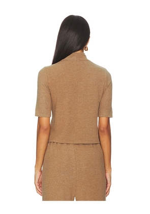 Velvet by Graham & Spencer Malaya Top in Cognac. Size S. Also in XS.