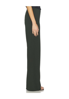 Vince High Waist Bias Pant in Dark Green. Size S. Also in M.