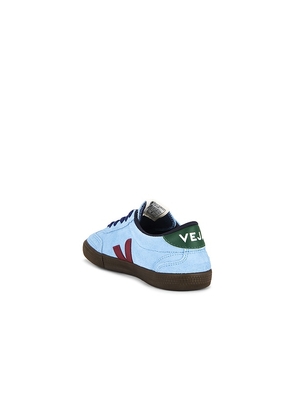 Veja Volley Sneaker in Blue. Size 38. Also in 37.