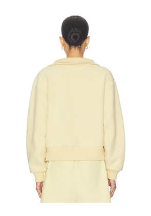 Varley Jaylin Half Zip Fleece in Lemon. Size L. Also in S, XS, XL.