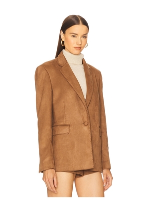 Zuleyha Kuru Denny Jacket in Brown. Size 38. Also in 40, 42, 44.