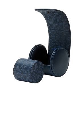 WOLF Earth Single Watch Roll in Blue.