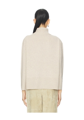 We Norwegians Geilo Boyfriend Sweater in Tan. Size XS/S. Also in M/L.