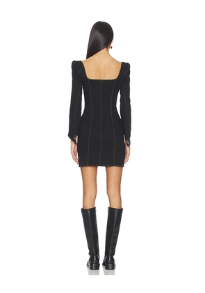Understated Leather Revenge Dress in Black. Size L. Also in S, XS, M, XL.