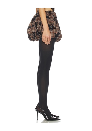 Zemeta Classy Check Muffin Skort in Brown. Size M. Also in XS, S.