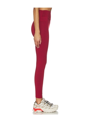 Varley Always Warm Base Layer Legging in Burgundy. Size S. Also in XS.