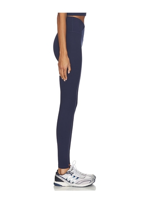 WellBeing + BeingWell FlowWell Callista Crossover Legging in Navy. Size M. Also in XXS, XS, S, XL.