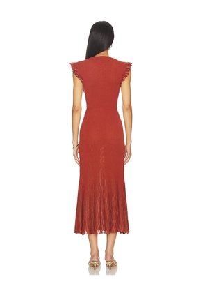 Ulla Johnson Noelle Dress in Burnt Orange. Size M. Also in XS, S, L.