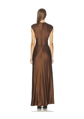 Veronica Beard Nelzy Dress in Brown. Size 2. Also in 6.