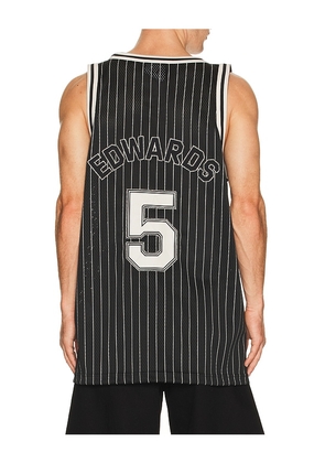 Y-3 Elite 5 Bball Jersey Black in Black. Size L. Also in M, XL/1X.