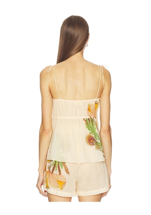 Ulla Johnson Tallulah Coverup Top in Cream. Size M. Also in XS, S, L, XL.