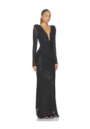 Zhivago The Bloom 2 Way Gown in Black. Size 2. Also in 4, 8.