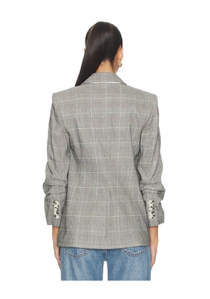 Veronica Beard Battista Dickey Jacket in Black,White. Size 00. Also in 0, 2, 4, 6.