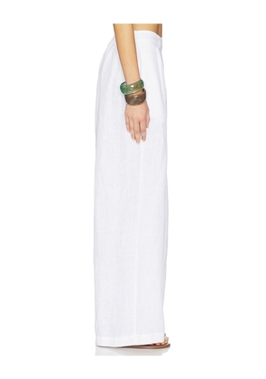 vitamin A The Getaway Pant in White. Size S. Also in XS, M.