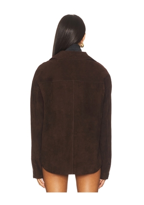 ZUT Meydan Jacket in Chocolate. Size M. Also in S.