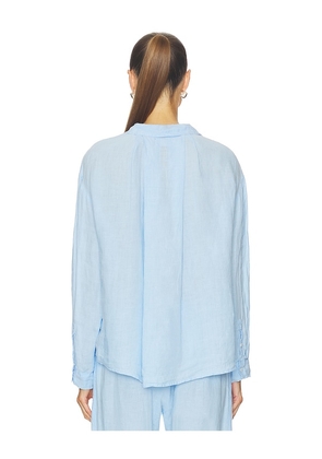Velvet by Graham & Spencer Brighton Button Down Shirt in Baby Blue. Size S. Also in XS, M, L.