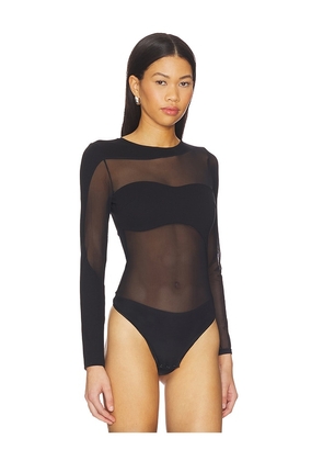 Undress Code No Promises Bodysuit in Black. Size XS. Also in S, M, L, XL.