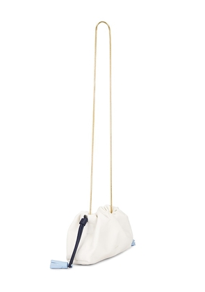 Veronica Beard Small Stash Bag in White.