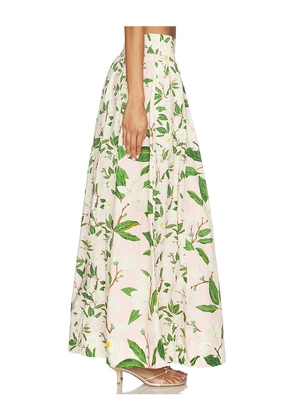 Verandah Paneled Maxi Skirt in Pink. Size M. Also in S, XS, L, XL.