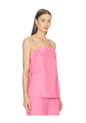 Yumi Kim Flora Tank in Pink. Size L. Also in XS, M.