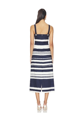 Veronica Beard Ella Dress in Navy,White. Size 0. Also in 00, 2, 4, 6, 8, 10.