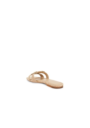 Veronica Beard Via Slide in Beige. Size 6.5. Also in 6, 7, 7.5, 8, 9, 9.5.