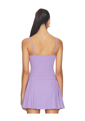 YEAR OF OURS Studio Baby Tank Top in Lavender. Size XS. Also in L, XL.