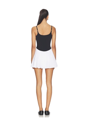 YEAR OF OURS The Courtney Dress in Black,White. Size L. Also in XS, M, XL.