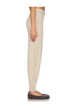 W. Cashmere Georgie Sweatpants in Tan. Size S. Also in XS, M, L.