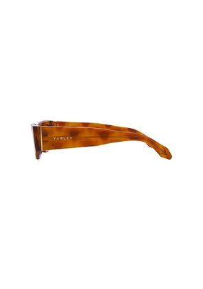 Varley Lambeth Oval Sunglasses in Baby Blue.