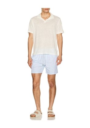 Vintage Summer 4 Way Stretch Volleys in Blue. Size L. Also in S, M, XL/1X, XXL/2X.