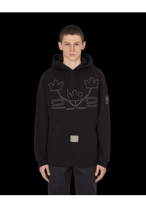 Slam Jam Hooded Sweatshirt Black
