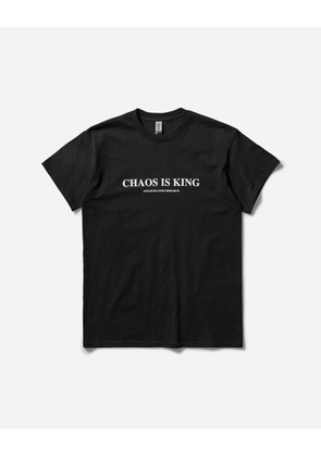 Chaos is King T-Shirt Black