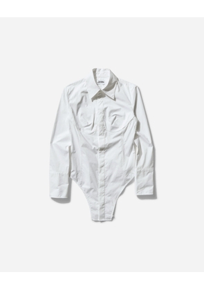 Women s Bodysuit Shirt White