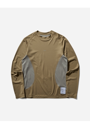 Men s AuraLite Tech Longsleeve T-Shirt Army Green