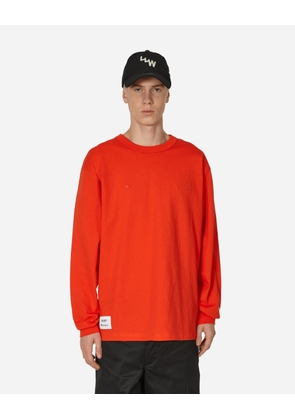 WTAPS Academy Longsleeve T-Shirt Orange