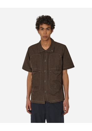 Glems Shortsleeve Shirt Chocolate Brown