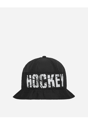 Crinkle Bell Bucket Hat Black