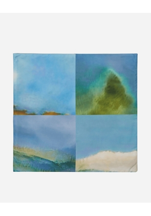 Terra Grid Pillow Case Multicolor