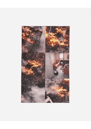 Fire Bedsheet Multicolor