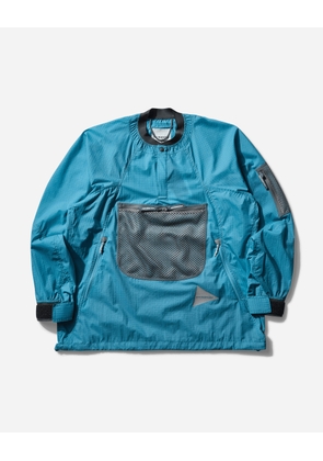 Men s Breath Rip Pullover Jacket Light Blue