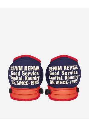 Denim Repair Knee Pad Blue