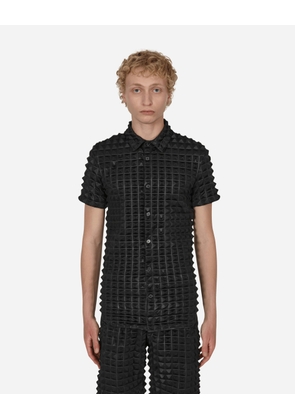 2.5 Pyramid Embossed Shirt Black