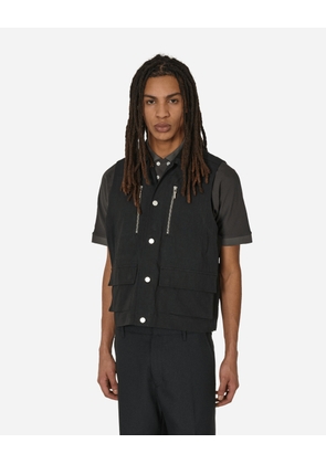 P-Zip Vest Black
