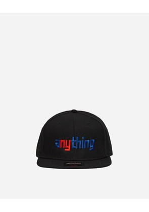 Speedball Logo Flat Brim Hat Black